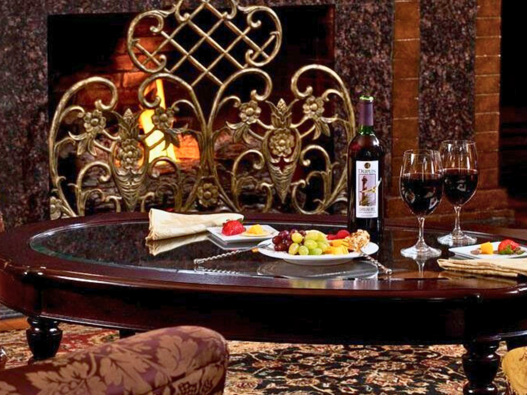 A vase of vibrant flowers